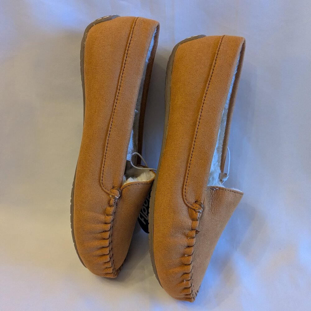 Floopi Women's Indoor/Outdoor Memory Foam Moccasin Slippers NWT - Picture 8 of 16